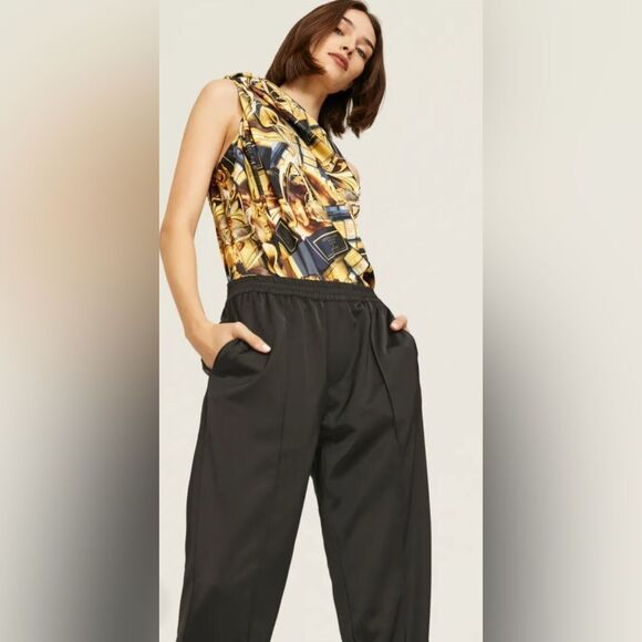 Baja East Satin Boxing Pants Size 4/6 - Picture 4 of 7